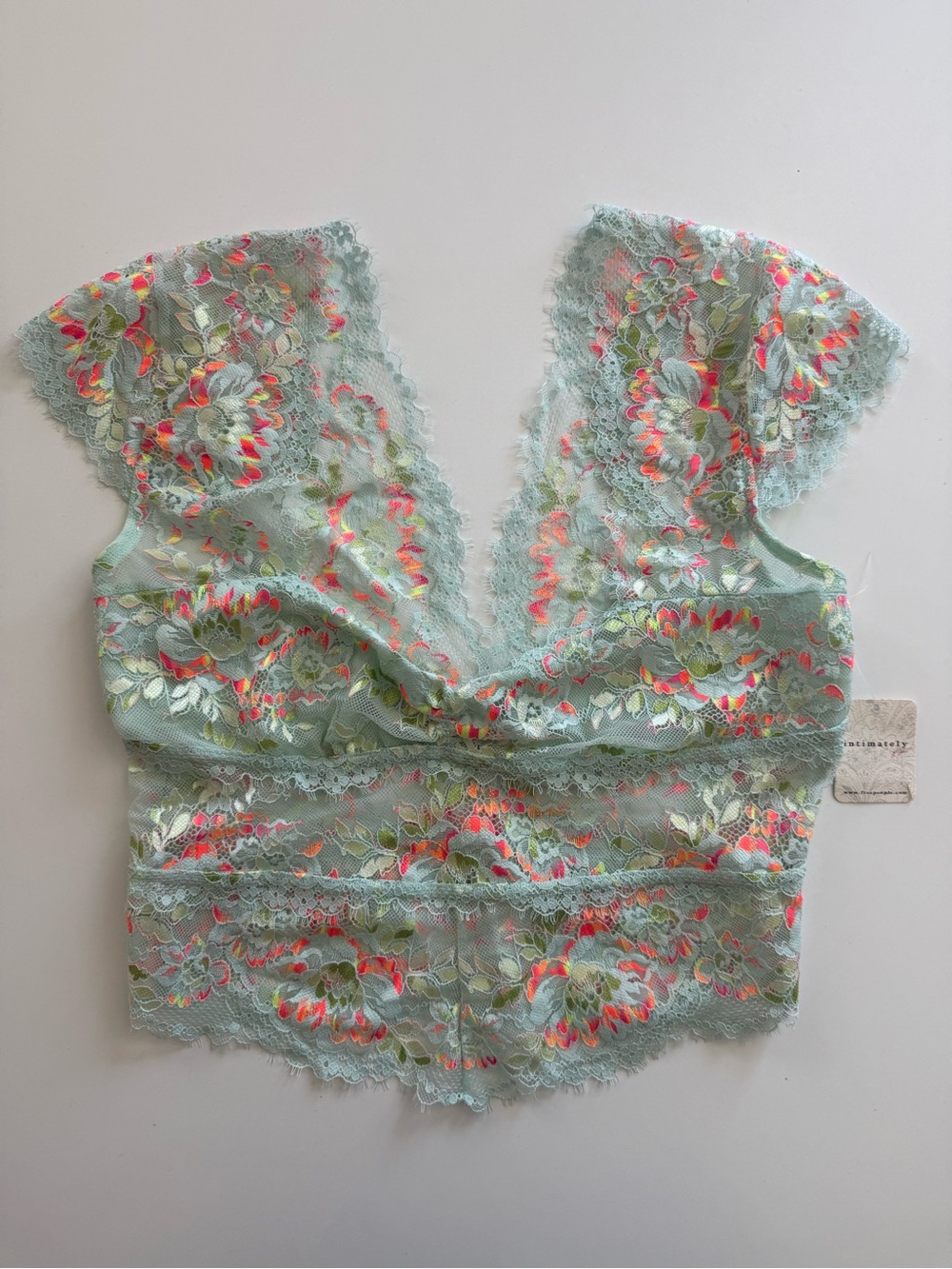 Lace Floral garden party lace tee - Picture 2 of 5